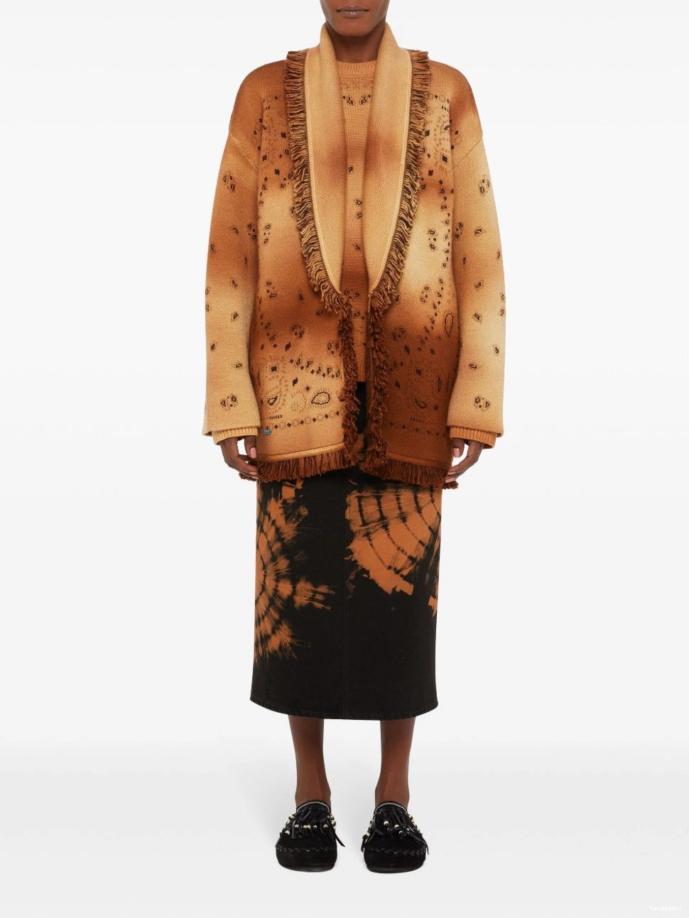 Cheap Of Desert The cardigan Women Hues Alanui virgin-wool 0408